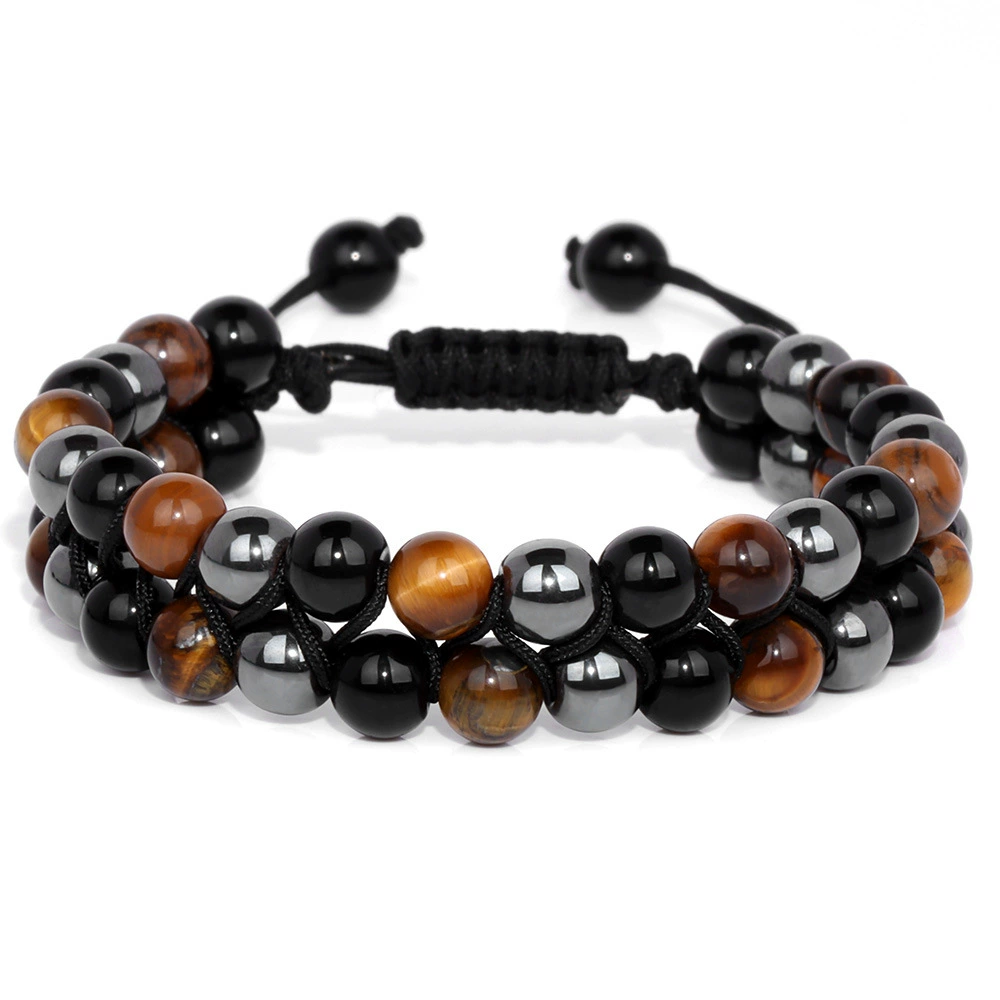 Jewelance™ ProtectionBracelet 1+1 GRATIS: Dubbel Laag Tijgeroog Bescherming Armband