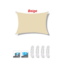 SunShade - Buitenruimte Dek Rectangulaire Zonneschaduw