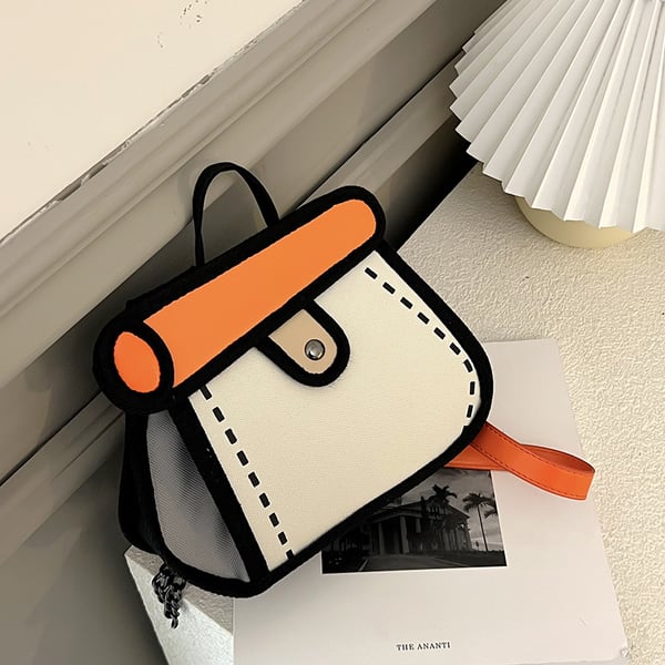 Icone™ CartoonBag - Waterdichte 2D Cartoon Tas