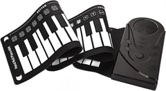 Kletshuts™ PortablePiano: Lichtgewicht Muziek Roll-Up Draagbare Piano Toetsenbord