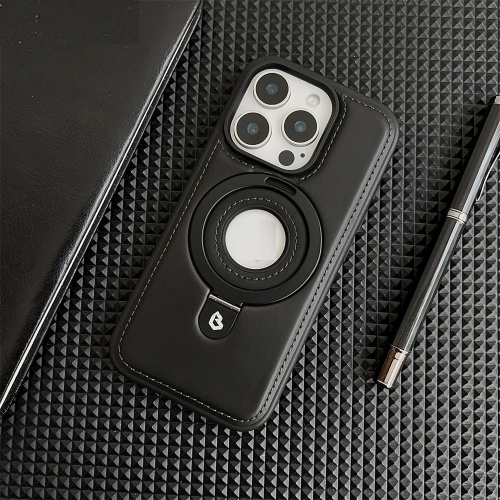 PremiumCase: Elegant Hoogwaardig Leder iPhone Premie Zaak