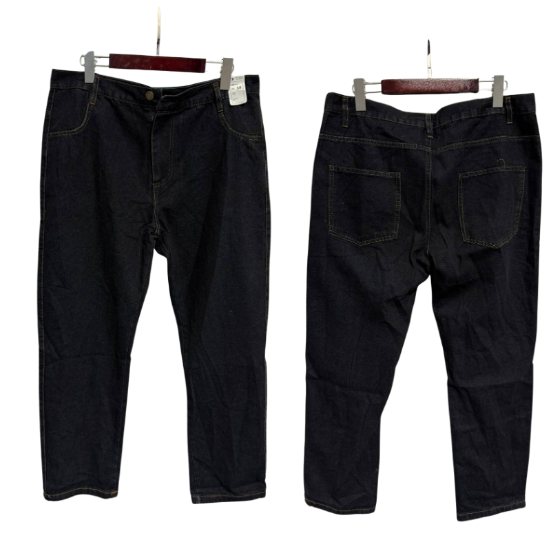 Icone™ RetroJeans: Heren Hoge Taille Toevallig Retro Jeans