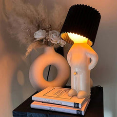 Ledsen™ BoyLamp: Charmant Klein Decoratief LED Jongen Lamp