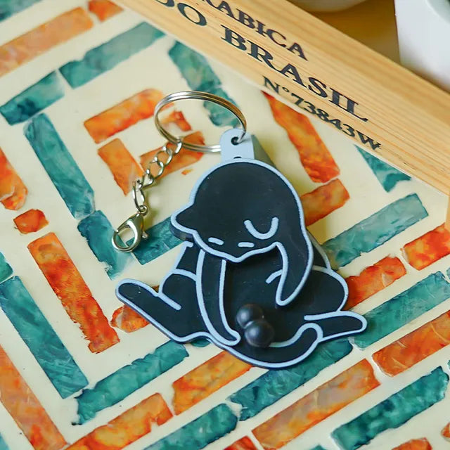 CatKeychain 1+1 GRATIS: Grappig Speels Uniek Kat Sleutelhanger Accessoire