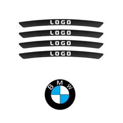 WheelDecals 1+1 GRATIS - Eenvoudig Toepasbare Wielstickers Auto Logo Velgen Stickers