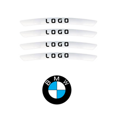 WheelDecals 1+1 GRATIS - Eenvoudig Toepasbare Wielstickers Auto Logo Velgen Stickers