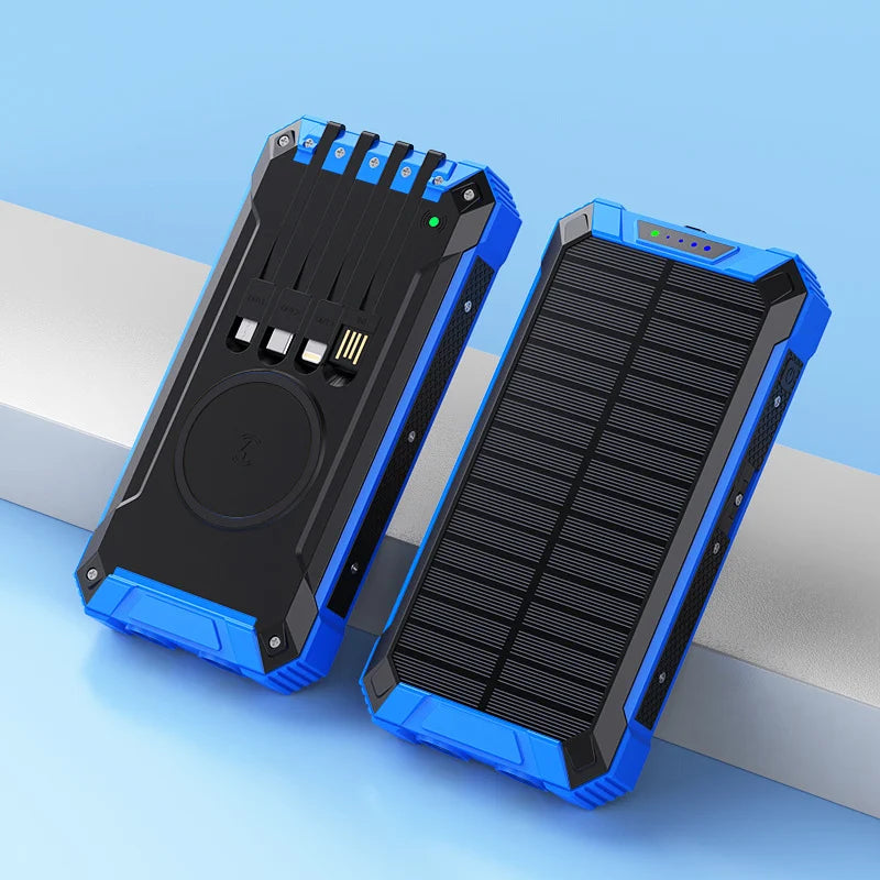 PowerBank - Draagbare Zonne Draadloze Stroom Bank