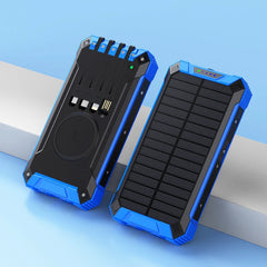 PowerBank - Draagbare Zonne Draadloze Stroom Bank