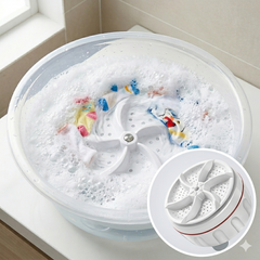 Cleaner Pro° MultiWasher: Draagbare Multifunctionele Mini Turbine Wasmachine