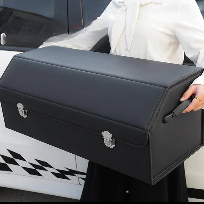 TrunkStorage - Duurzame Multifunctionele Reis-Klare Draagbare Auto Kofferbak Opslag Organisator