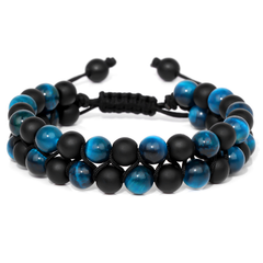 Jewelance™ ProtectionBracelet 1+1 GRATIS: Dubbel Laag Tijgeroog Bescherming Armband