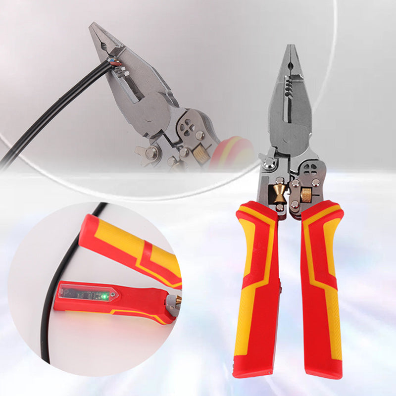 StrippingPliers: 8 In 1 Multifunctionele Draadstripper Gereedschap