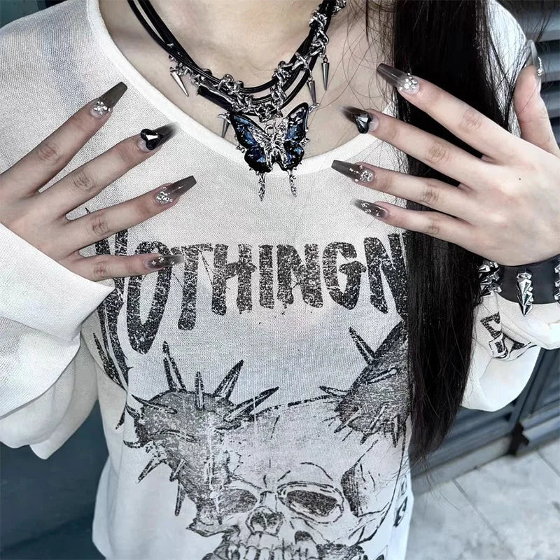 Jewelance™ ButterflyChoker 1+1 GRATIS: Modieus Verbluffende Glanzende Spiked Vlinder Choker