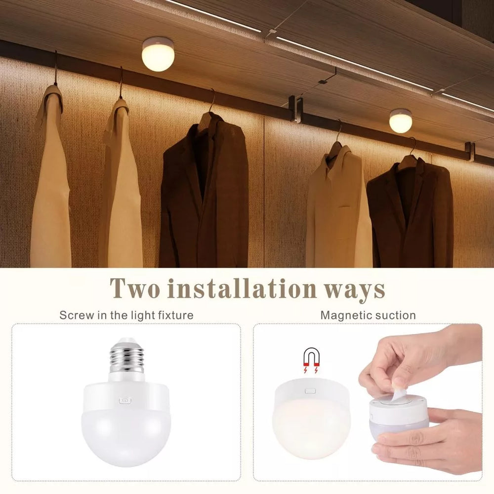Ledsen™ WirelessBulb - Veelzijdige Oplaadbare Handig Slimme LED Draadloze Lamp