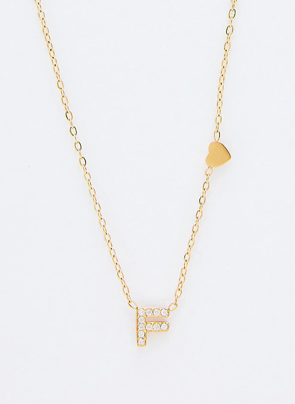 Jewelance™ InitialNecklace: Minimalistische Mode Initiaal Letter Hanger Ketting