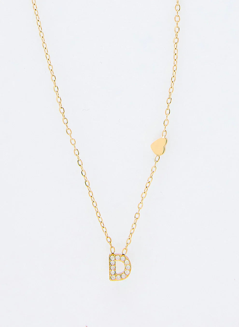 Jewelance™ InitialNecklace: Minimalistische Mode Initiaal Letter Hanger Ketting