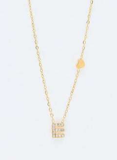 Jewelance™ InitialNecklace: Minimalistische Mode Initiaal Letter Hanger Ketting