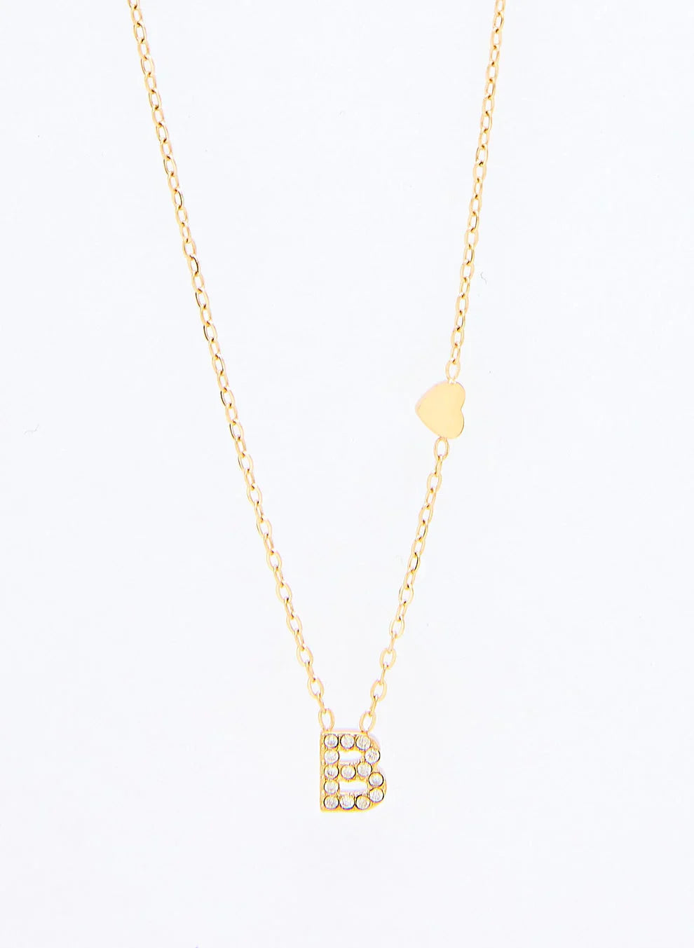 Jewelance™ InitialNecklace: Minimalistische Mode Initiaal Letter Hanger Ketting