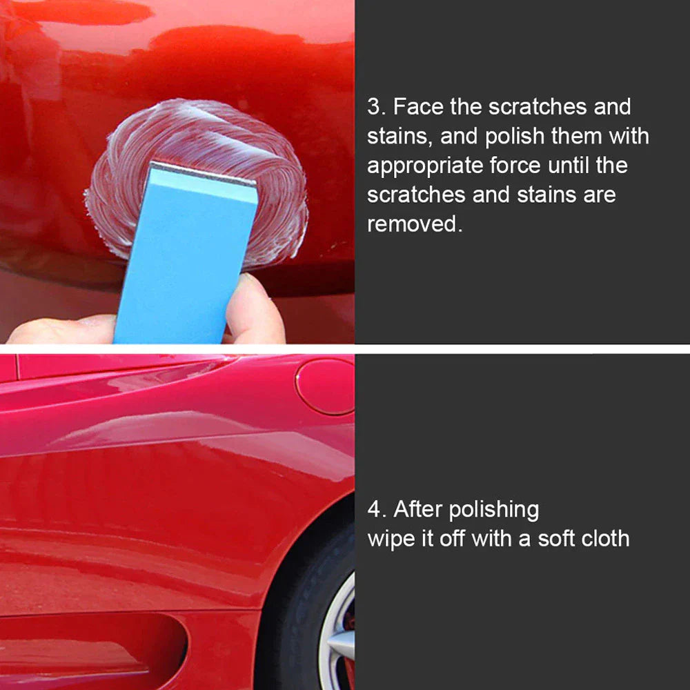 Cleaner Pro° ScratchPaste 2+2 GRATIS: Snelle Applicatie Auto Kleine Krassen Verwijderpasta