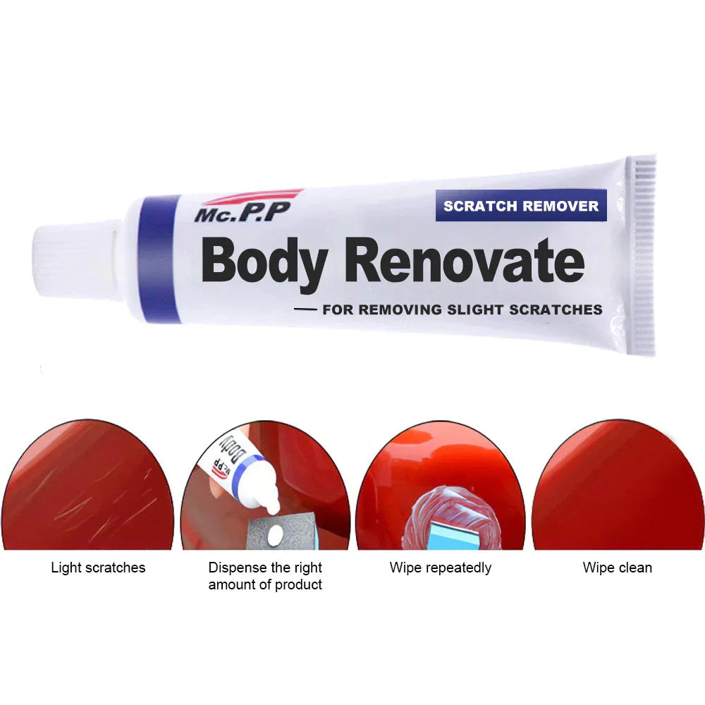 Cleaner Pro° ScratchPaste 2+2 GRATIS: Snelle Applicatie Auto Kleine Krassen Verwijderpasta