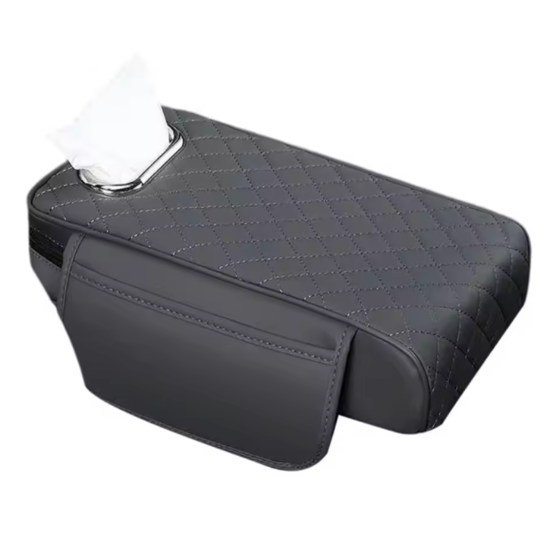 ArmrestCover: Universele Auto Armsteun Hoes Steun Met Opberg Vakken