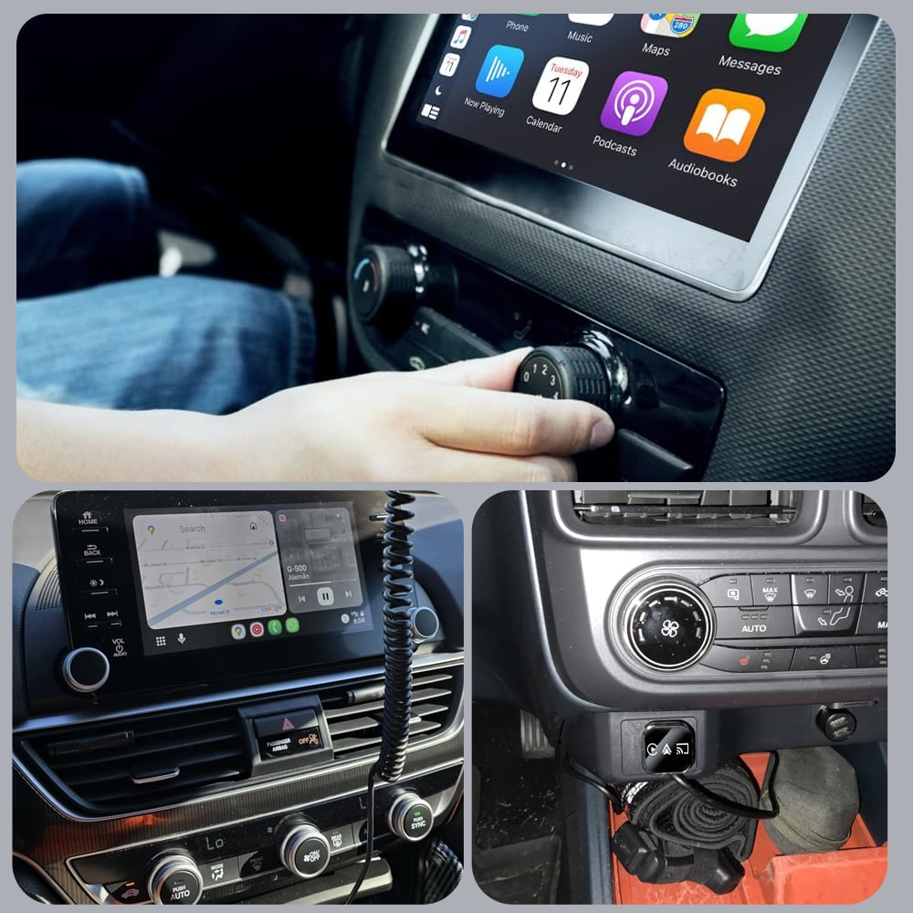 SmartPlug™ – Universeel Slim Stekker Draadloos CarPlay En Android Auto Adapter