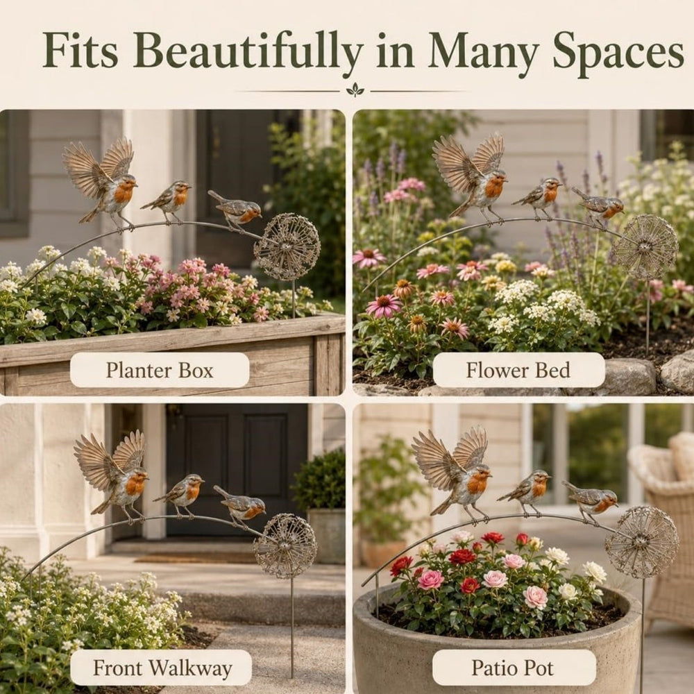 GardenDecor: Robin Tuinsteker en Buitendecoratie