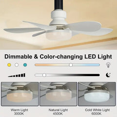 Ledsen™ IlluminatedFan: 2 In 1 Koelventilator En Helder Verlicht Licht