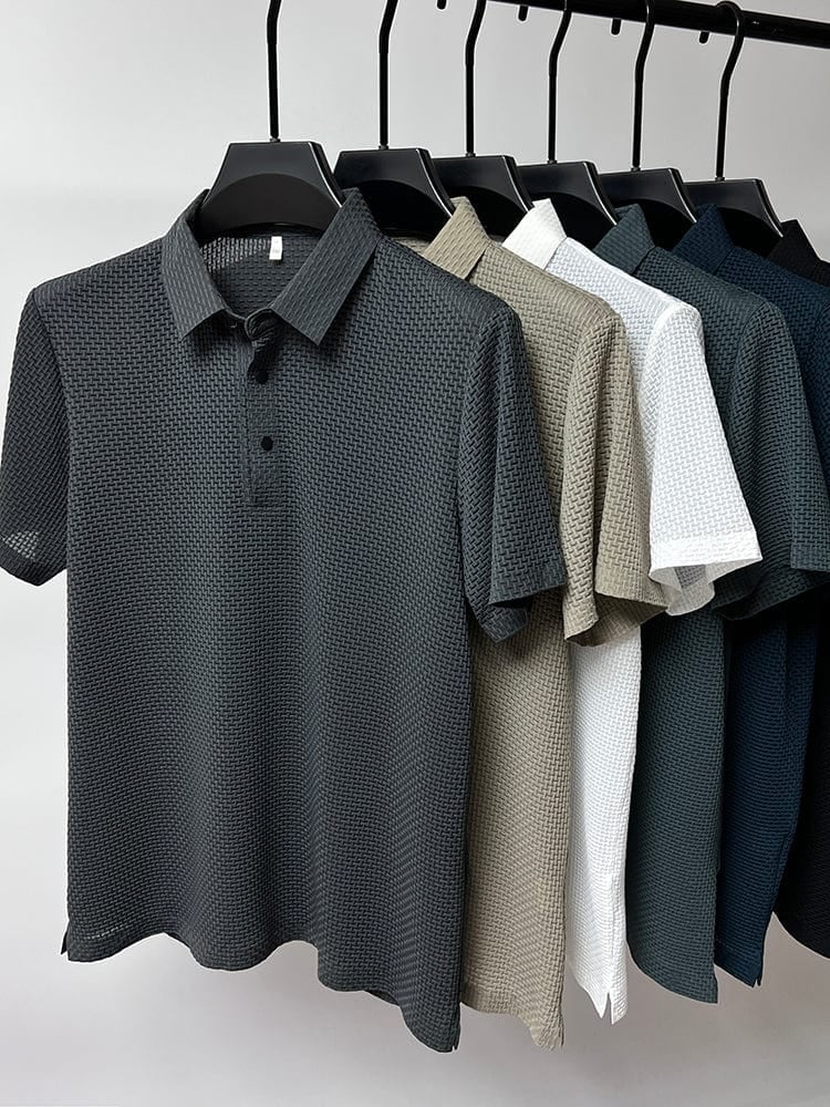 Icone™ BreathableShirt 1+1 GRATIS: Stijlvol Ademend Herenoverhemd Met Korte Mouwen