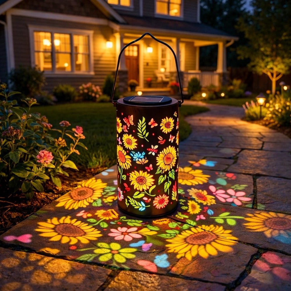 Ledsen™ SunflowerLamp: Zonne-Energie Buiten Zonnebloem Lamp