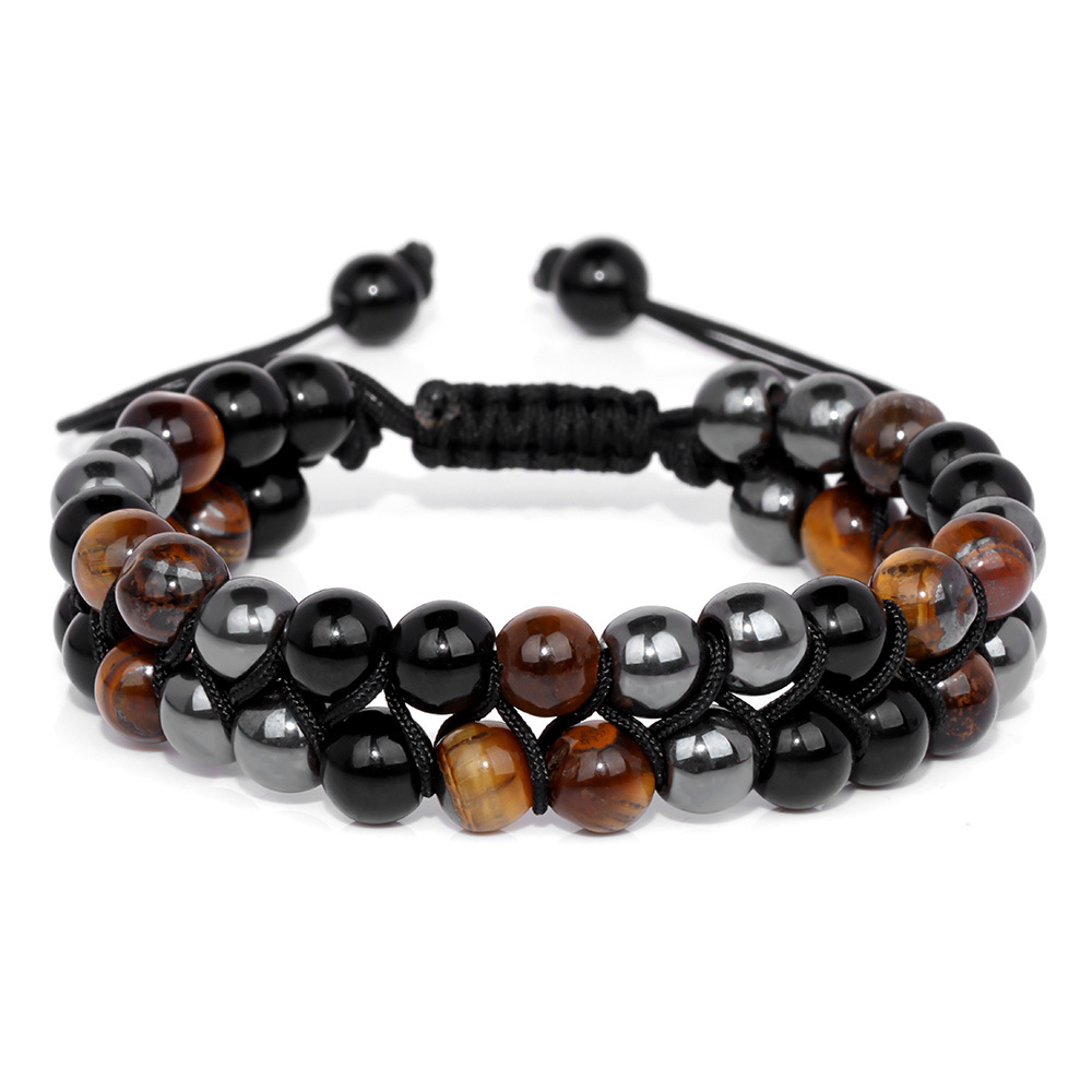 Jewelance™ ProtectionBracelet 1+1 GRATIS: Dubbel Laag Tijgeroog Bescherming Armband