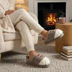 Happy™ PawSlippers: Comfortabele Pluche Slippers Geïnspireerd Door Kattenpootjes