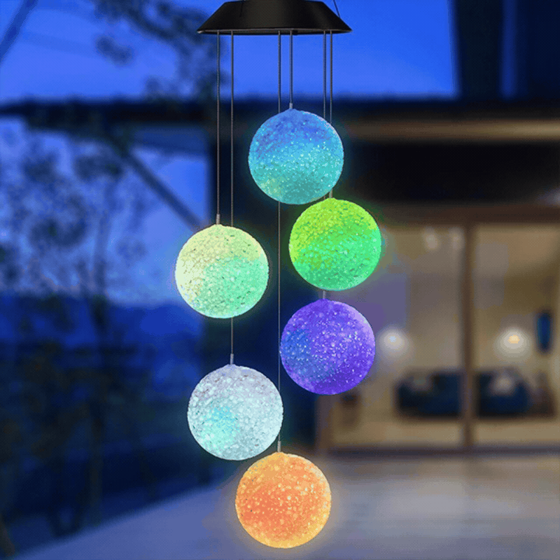 Ledsen™ HangingBalls: Elegante Energiezuinige Zonne-Energie Hangende Ballen Lichten