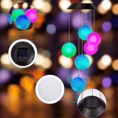 Ledsen™ HangingBalls: Elegante Energiezuinige Zonne-Energie Hangende Ballen Lichten