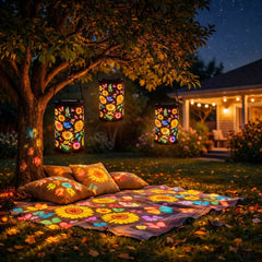 Ledsen™ SunflowerLamp: Zonne-Energie Buiten Zonnebloem Lamp