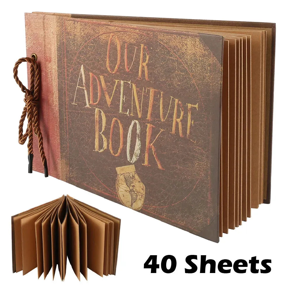 AdventureScrapbook: DIY Reizen Herinneringen En Dagboek Avontuur Plakboek