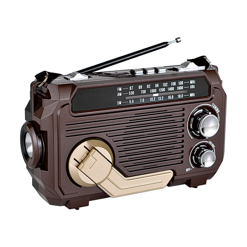 SolarRadio™ - Multifunctioneel Draagbaar Alles-In-Één Noodgeval Zonne-Energie Radio