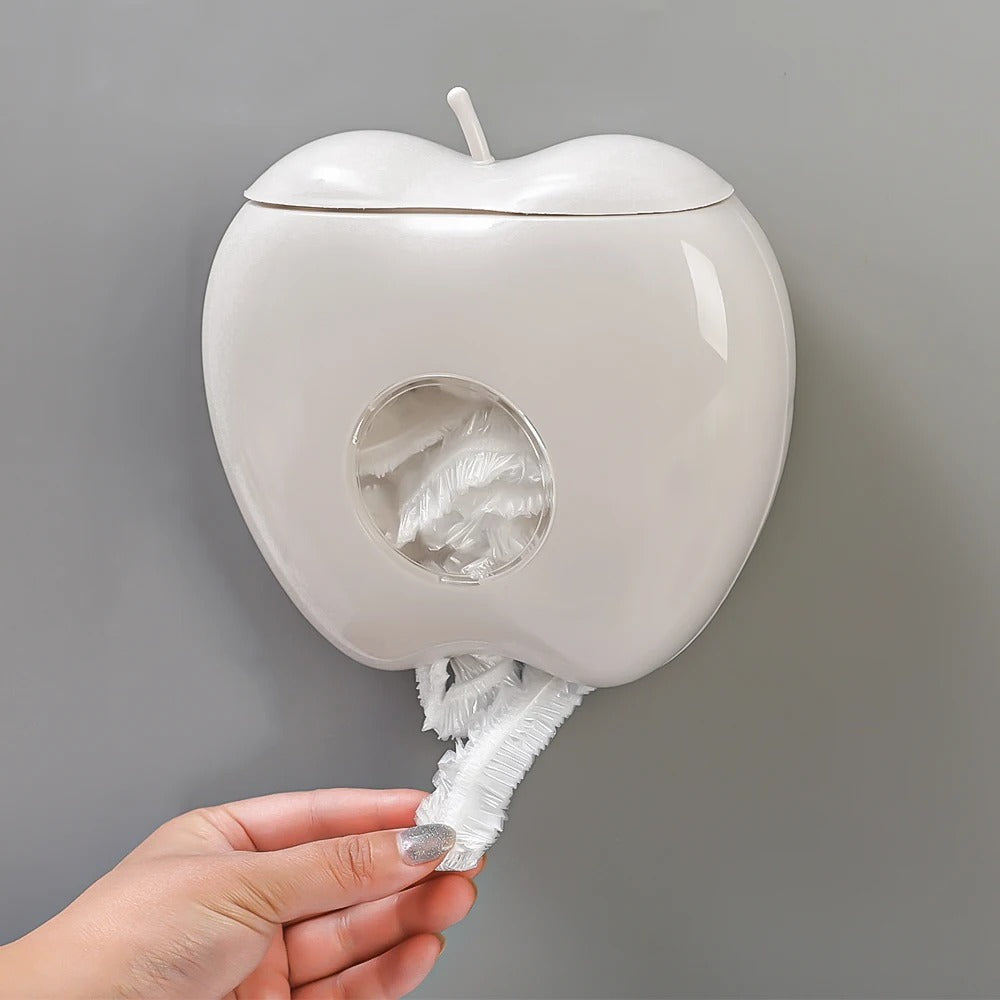 Globetrek° PlasticStorage 1+1 GRATIS (1 Apple Opslag Dispenser + 100 Stuks Plastic Wikkels GRATIS)