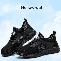 Happy™ BreathableShoes: Ademend Comfortabele Klassieke Stijl Werkbeschermingschoenen