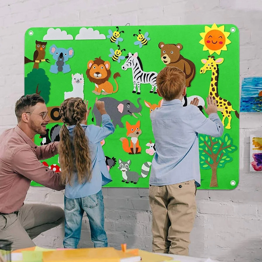 Kletshuts™ LearningBoard: Interactief Vroeg Onderwijs Leren Bord Set