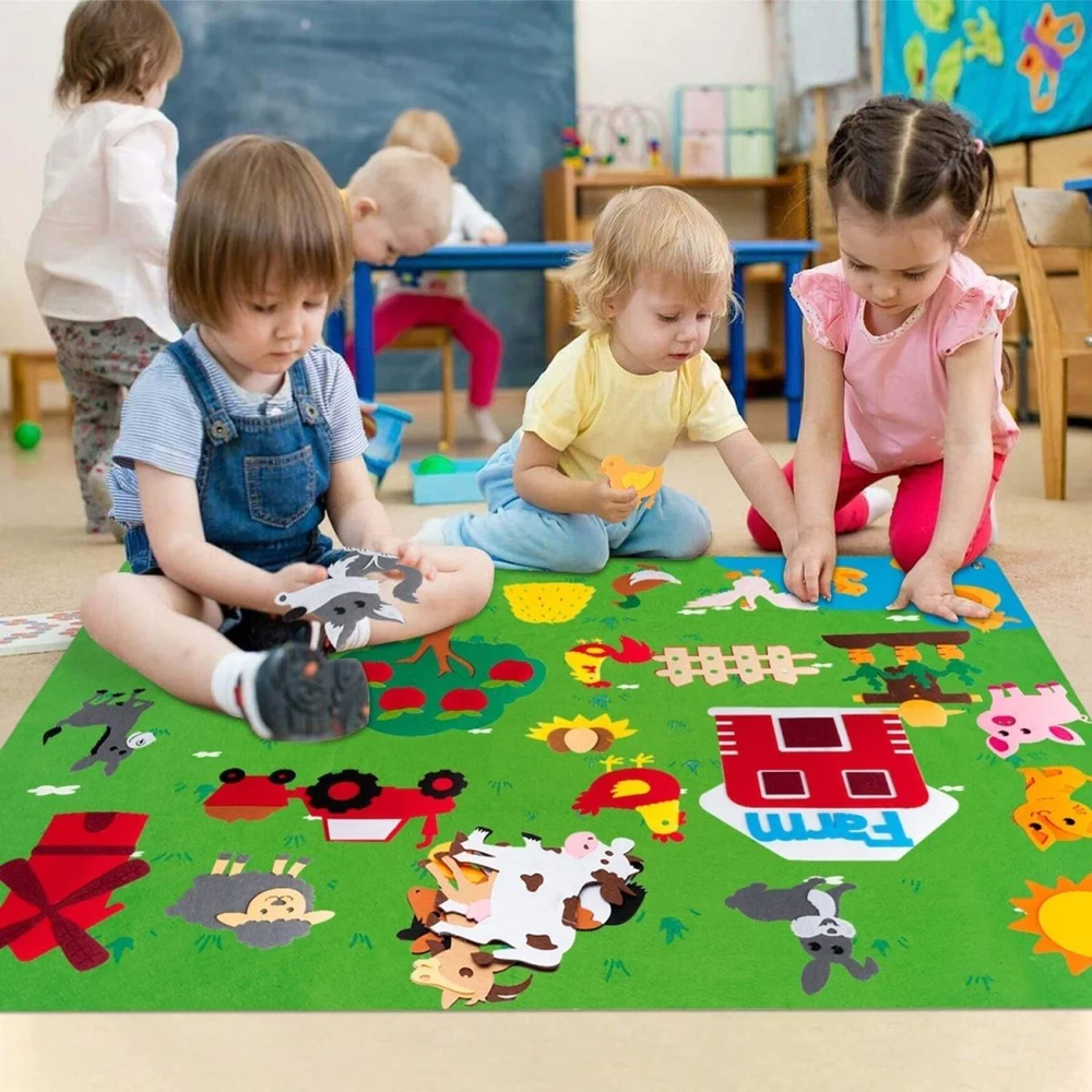 Kletshuts™ LearningBoard: Interactief Vroeg Onderwijs Leren Bord Set