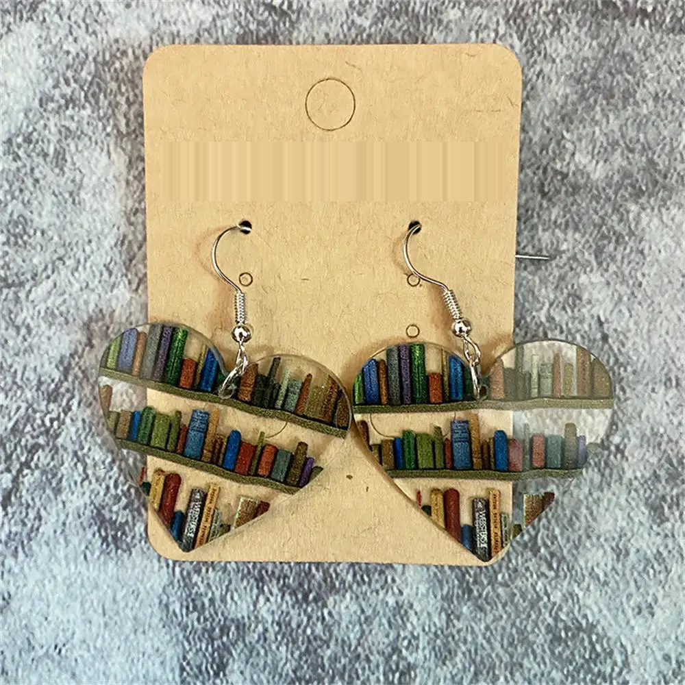 Jewelance™ BookEarrings 1+1 GRATIS: Stijlvolle Kleurrijke Retro Boek Oorbellen
