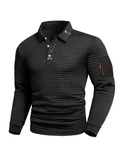 Icone™ CasualPolo - Veelzijdige Comfortabele Lange Mouwen Casual Polo