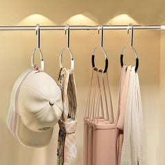 GlideHold® ClosetRing 10+10 GRATIS: Open Ring Ruimtebespaarder Kast Hanger