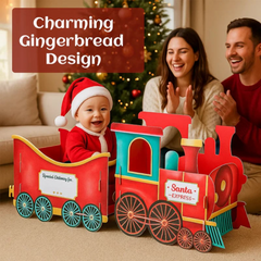GiftTrain™ - Gepersonaliseerd Magisch Kerstmis Cadeau Trein Versiering