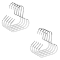 GlideHold® ClosetRing 10+10 GRATIS: Open Ring Ruimtebespaarder Kast Hanger