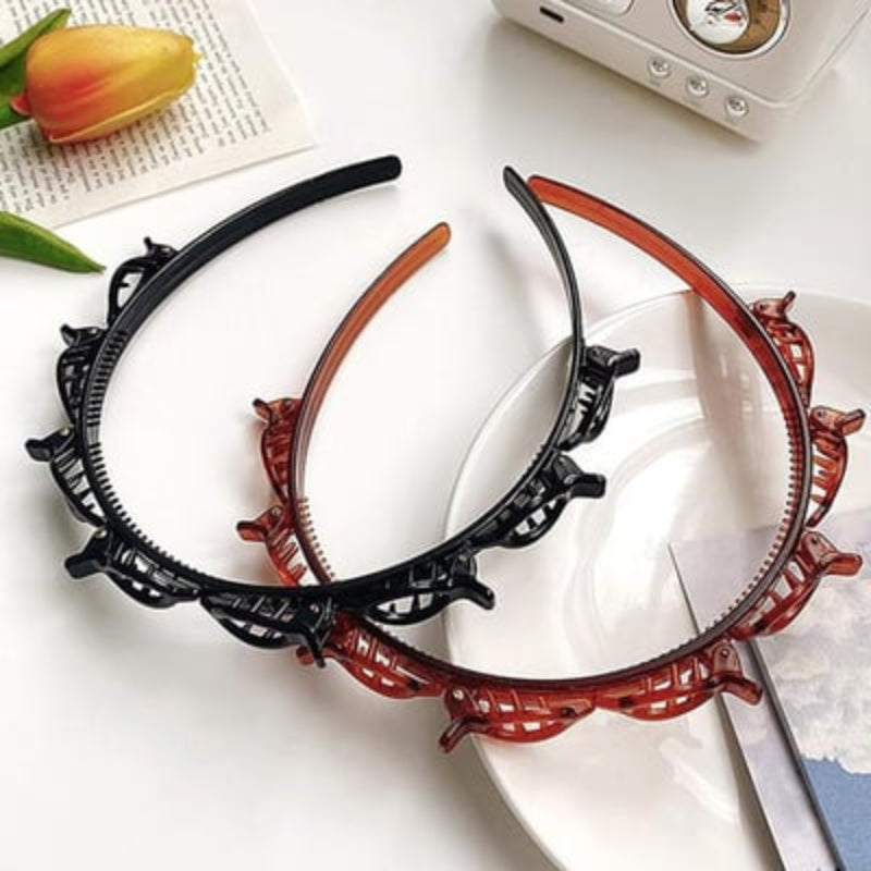 Rose® ClipHeadband 1+1 GRATIS: Eenvoudig Stijlen Multi-Grip Haarband Haar Clips