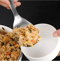Globetrek° RiceSpoon: Anti-aanbak Roestvrij Staal Rijst Opscheplepel