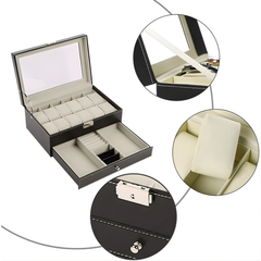 WatchVault - Stijlvolle Beschermende Horloge Vault En Organizer