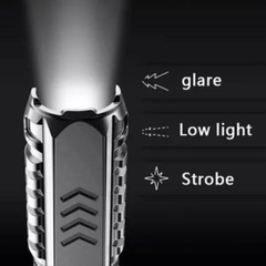 SuperFlashlight 1+1 GRATIS- Multifunctionele Oplaadbare Zaklamp